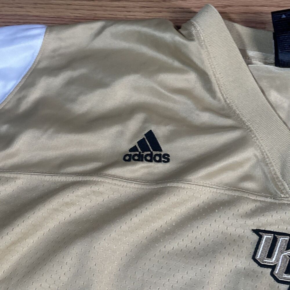 Vintage UCF Jersey Size Men’s XL Adidas Central Florida Knights Football Gold - Picture 5 of 9